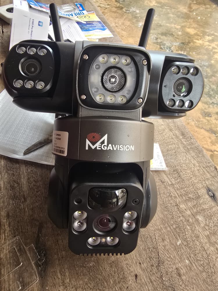 MEGAVISION Multi-Lens Security Cam