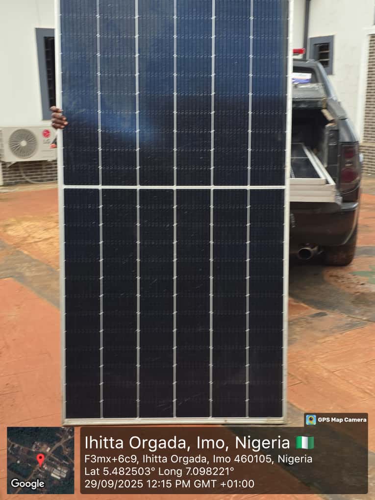 Panel Delivery — Ihitta Orgada, Imo